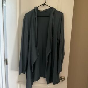 J.Jill Luxe Open Front Long Cardigan